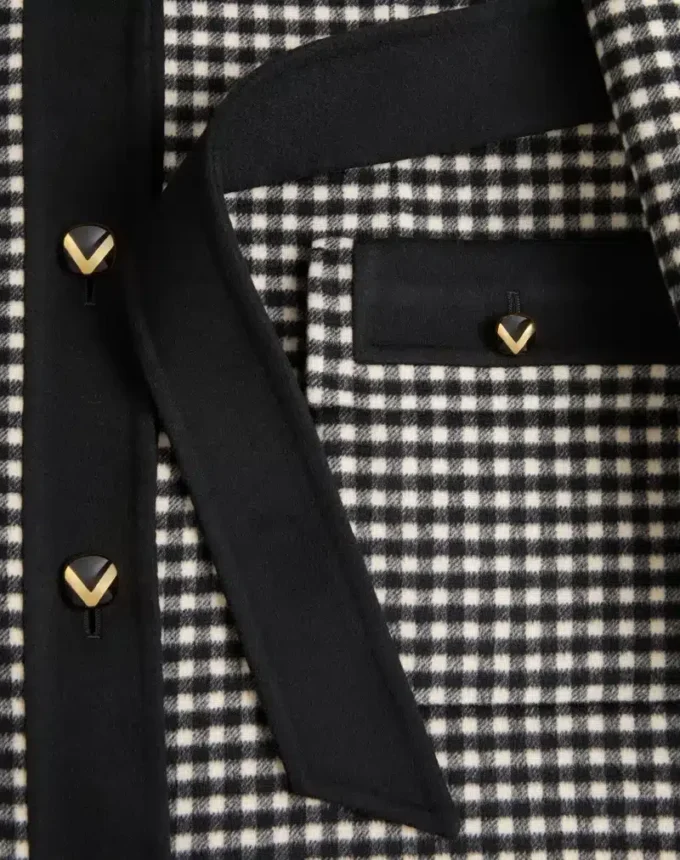 Płaszcz Micro Vichy Płaszcz Micro Vichy