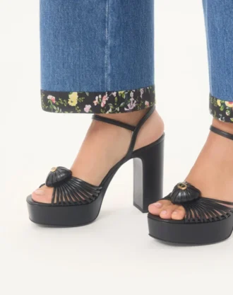 Sandały Royal Platform Sandal z koźlej skóry 115 mm
