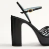 Sandały Royal Platform Sandal z koźlej skóry 115 mm Sandały Royal Platform Sandal z koźlej skóry 115 mm