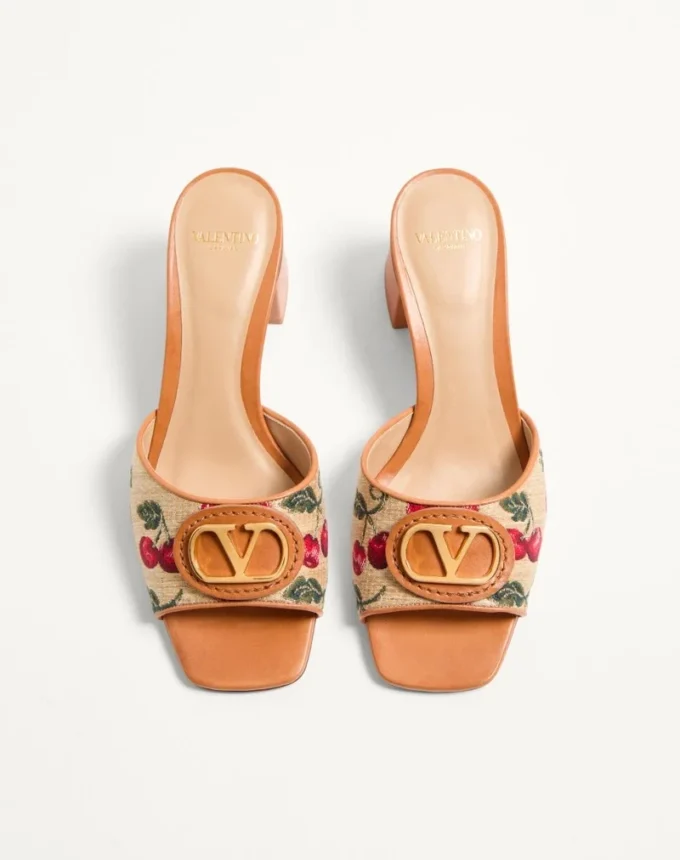 Sandały Vlogo Signature Cherryfic Slide 60 mm