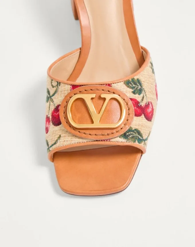 Sandały Vlogo Signature Cherryfic Slide 60 mm