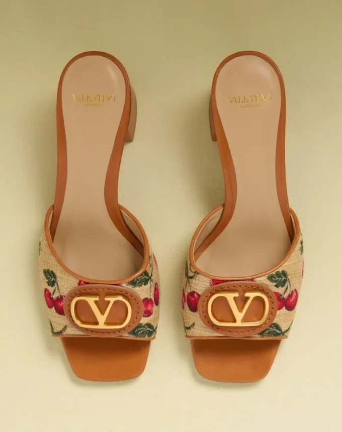 Sandały Vlogo Signature Cherryfic Slide 60 mm