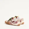 Sneakersy Amphibia z gumowanej skóry cielęcej i skóry cielęcej Sneakersy Amphibia z gumowanej skóry cielęcej i skóry cielęcej