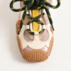 Sneakersy Amphibia z gumowanej skóry cielęcej i skóry cielęcej Sneakersy Amphibia z gumowanej skóry cielęcej i skóry cielęcej
