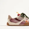 Sneakersy Amphibia z gumowanej skóry cielęcej i skóry cielęcej Sneakersy Amphibia z gumowanej skóry cielęcej i skóry cielęcej