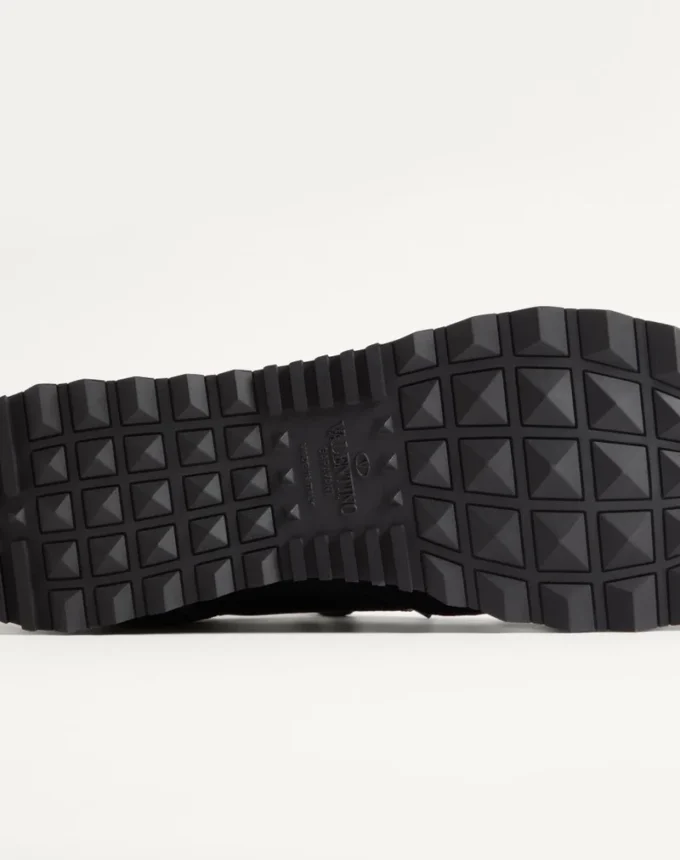 Sneakersy Camouflage Noir Rockrunner