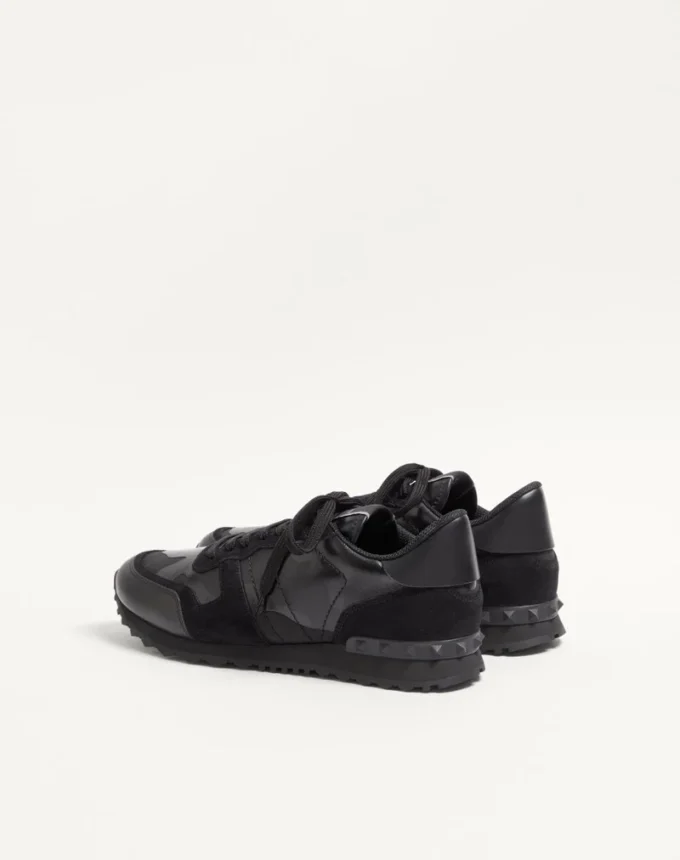 Sneakersy Camouflage Noir Rockrunner