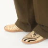 Sneakersy Kicky z laminowanej skóry nappa Sneakersy Kicky z laminowanej skóry nappa
