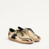 Sneakersy Kicky z laminowanej skóry nappa Sneakersy Kicky z laminowanej skóry nappa