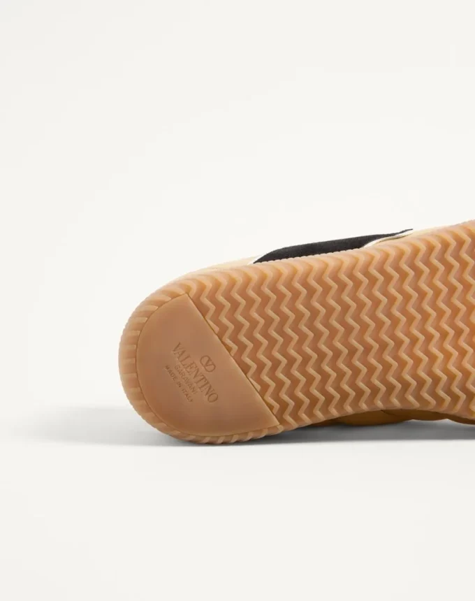 Sneakersy Kicky z laminowanej skóry nappa Sneakersy Kicky z laminowanej skóry nappa