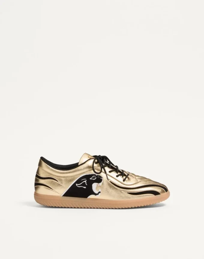 Sneakersy Kicky z laminowanej skóry nappa Sneakersy Kicky z laminowanej skóry nappa