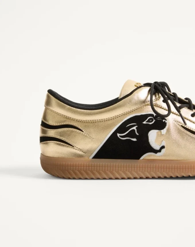 Sneakersy Kicky z laminowanej skóry nappa Sneakersy Kicky z laminowanej skóry nappa