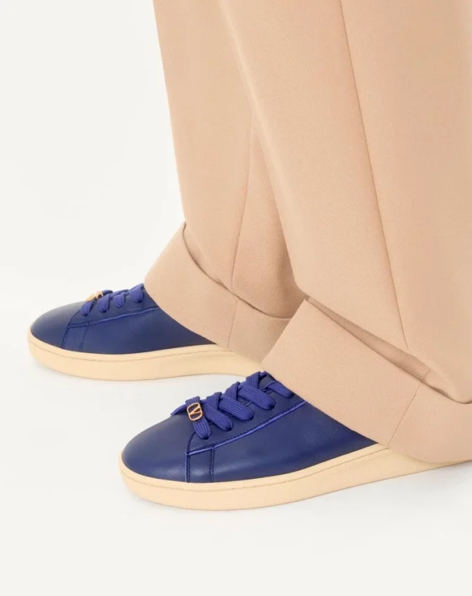Sneakersy Royco z cielęcej skóry nappa Sneakersy Royco z cielęcej skóry nappa