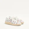 Sneakersy Royco z nappa cielęcej ze wzorem Cherryfic Sneakersy Royco z nappa cielęcej ze wzorem Cherryfic