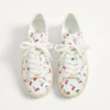 Sneakersy Royco z nappa cielęcej ze wzorem Cherryfic Sneakersy Royco z nappa cielęcej ze wzorem Cherryfic