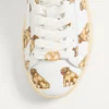 Sneakersy Royco z nappa cielęcej ze wzorem Petit Charles