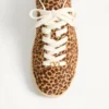 Sneakersy Royco z włosia cielęcego z nadrukiem Fauve Eclat i skóry nappa cielęcej Sneakersy Royco z włosia cielęcego z nadrukiem Fauve Eclat i skóry nappa cielęcej