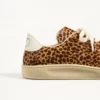 Sneakersy Royco z włosia cielęcego z nadrukiem Fauve Eclat i skóry nappa cielęcej Sneakersy Royco z włosia cielęcego z nadrukiem Fauve Eclat i skóry nappa cielęcej