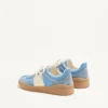 Sneakersy Upvillage z skóry dwoinowej z paskiem ze skóry cielęcej nappa Sneakersy Upvillage z skóry dwoinowej z paskiem ze skóry cielęcej nappa