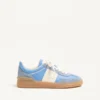 Sneakersy Upvillage z skóry dwoinowej z paskiem ze skóry cielęcej nappa Sneakersy Upvillage z skóry dwoinowej z paskiem ze skóry cielęcej nappa