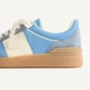 Sneakersy Upvillage z skóry dwoinowej z paskiem ze skóry cielęcej nappa Sneakersy Upvillage z skóry dwoinowej z paskiem ze skóry cielęcej nappa