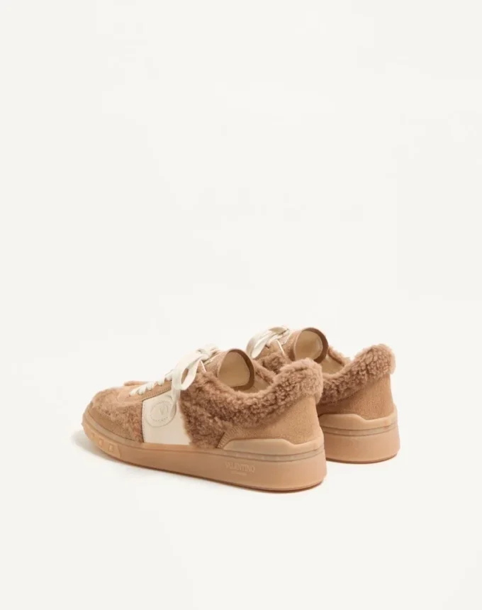 Sneakersy Upvillage z wełny i skóry crust Sneakersy Upvillage z wełny i skóry crust