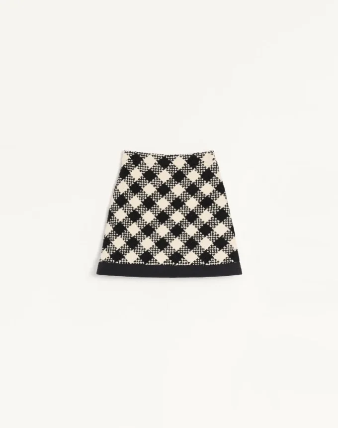 Spódnica Damier Tweed Spódnica Damier Tweed