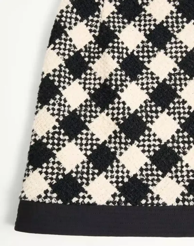 Spódnica Damier Tweed Spódnica Damier Tweed