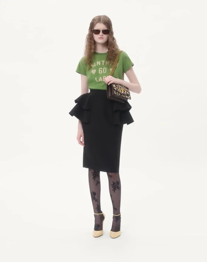 Spódnica midi Crepe Couture Spódnica midi Crepe Couture