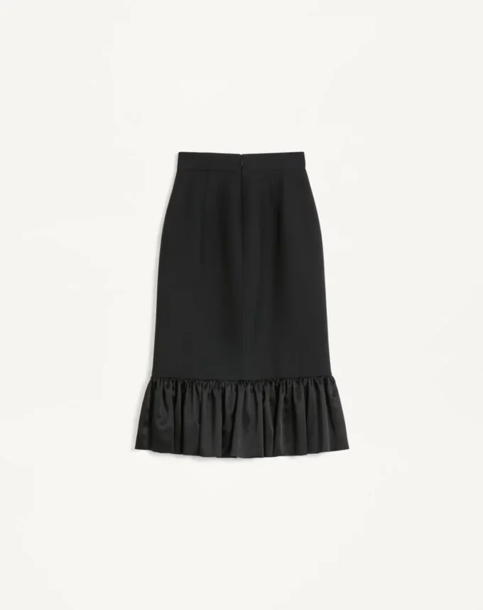 Spódnica midi Crepe Couture