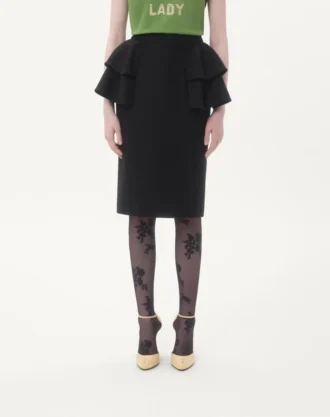 Spódnica midi Crepe Couture Spódnica midi Crepe Couture