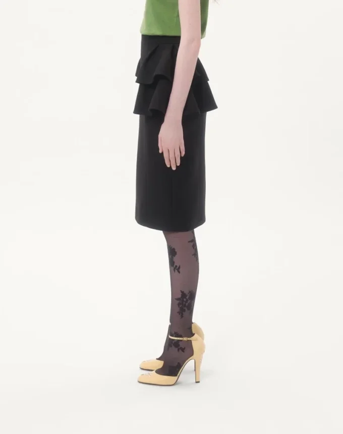 Spódnica midi Crepe Couture Spódnica midi Crepe Couture