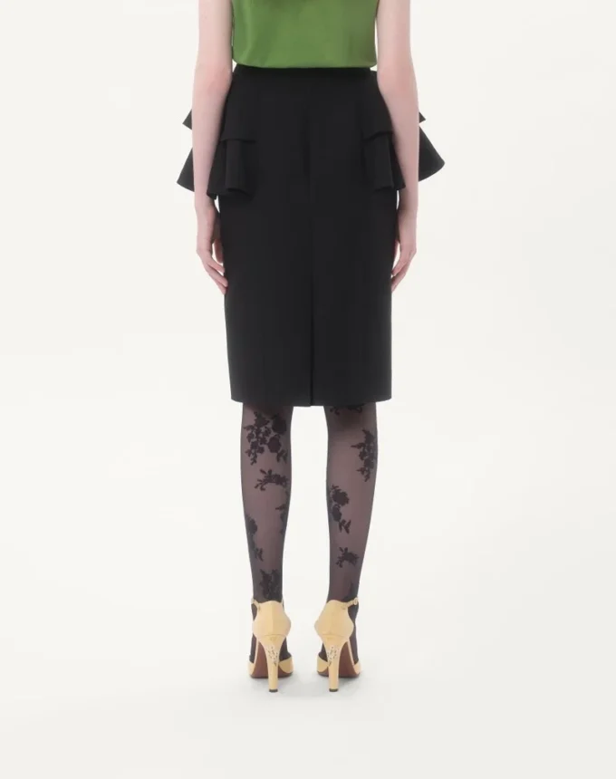 Spódnica midi Crepe Couture Spódnica midi Crepe Couture