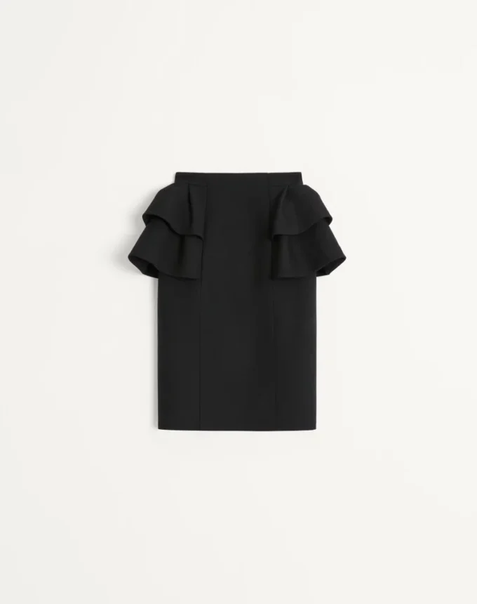 Spódnica midi Crepe Couture Spódnica midi Crepe Couture