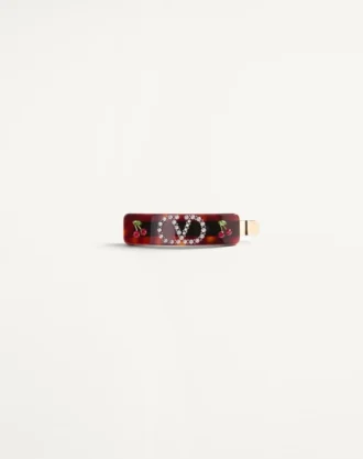 Spinka do włosów Vlogo Signature z żywicy, metalu i kryształów Swarovski®