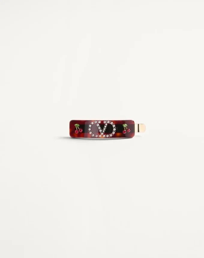 Spinka do włosów Vlogo Signature z żywicy, metalu i kryształów Swarovski® Spinka do włosów Vlogo Signature z żywicy, metalu i kryształów Swarovski®