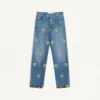 Spodnie jeansowe z haftem Spodnie jeansowe z haftem