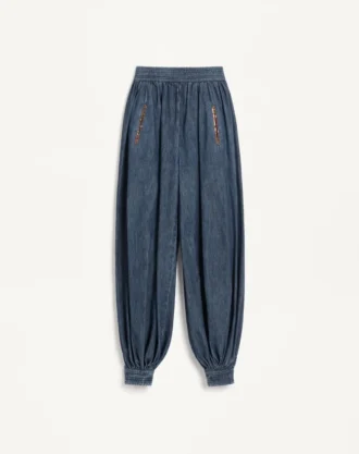 Spodnie z dżinsu chambray
