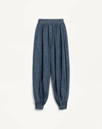 Spodnie z dżinsu chambray