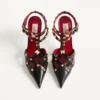 Studdy Kidskin Pumps 100 mm
