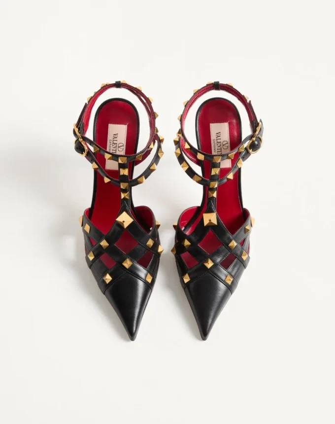 Studdy Kidskin Pumps 100 mm