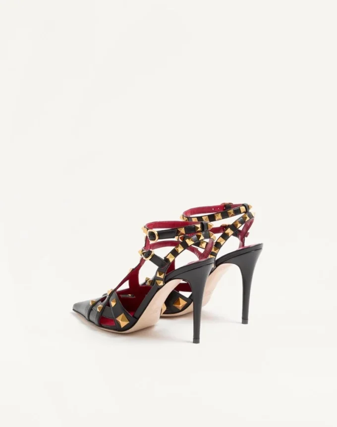 Studdy Kidskin Pumps 100 mm
