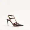 Studdy Kidskin Pumps 100 mm