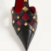 Studdy Kidskin Pumps 100 mm