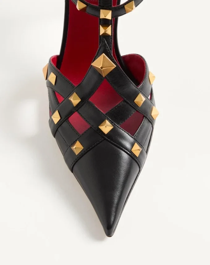 Studdy Kidskin Pumps 100 mm