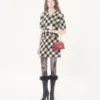 Sukienka Damier Tweed Sukienka Damier Tweed