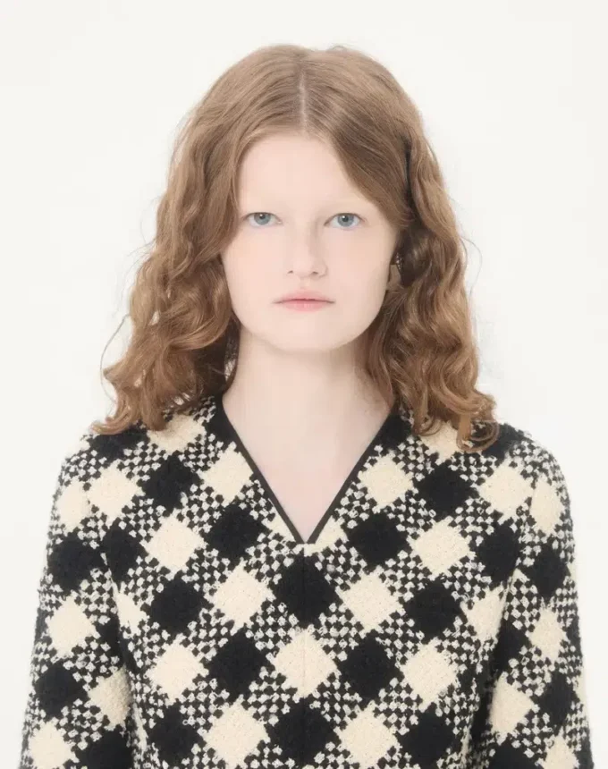 Sukienka Damier Tweed Sukienka Damier Tweed