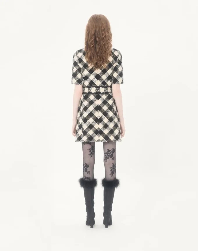 Sukienka Damier Tweed Sukienka Damier Tweed