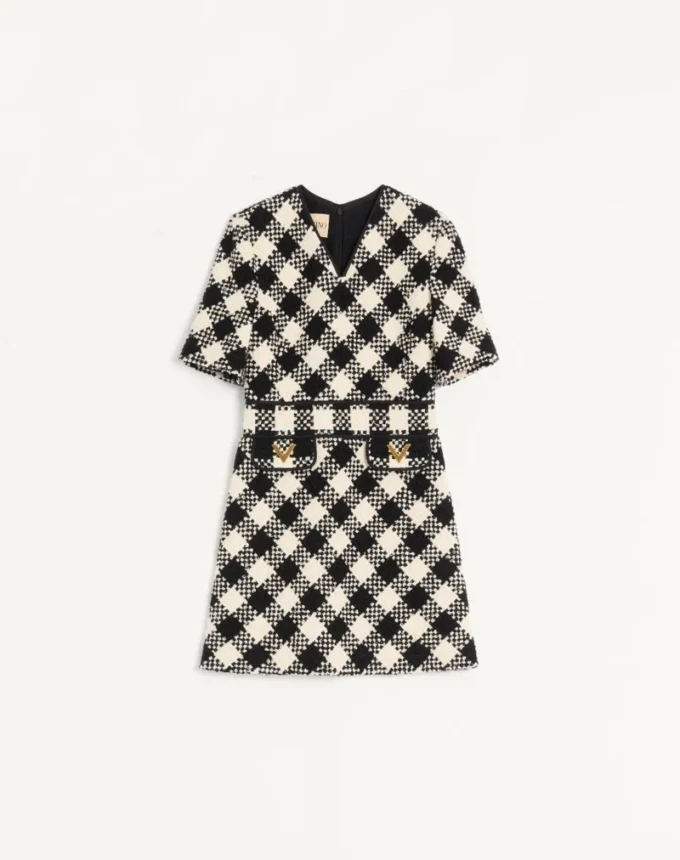 Sukienka Damier Tweed Sukienka Damier Tweed