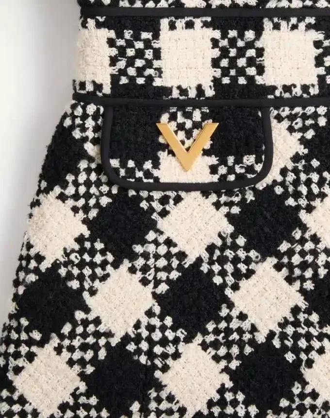 Sukienka Damier Tweed Sukienka Damier Tweed